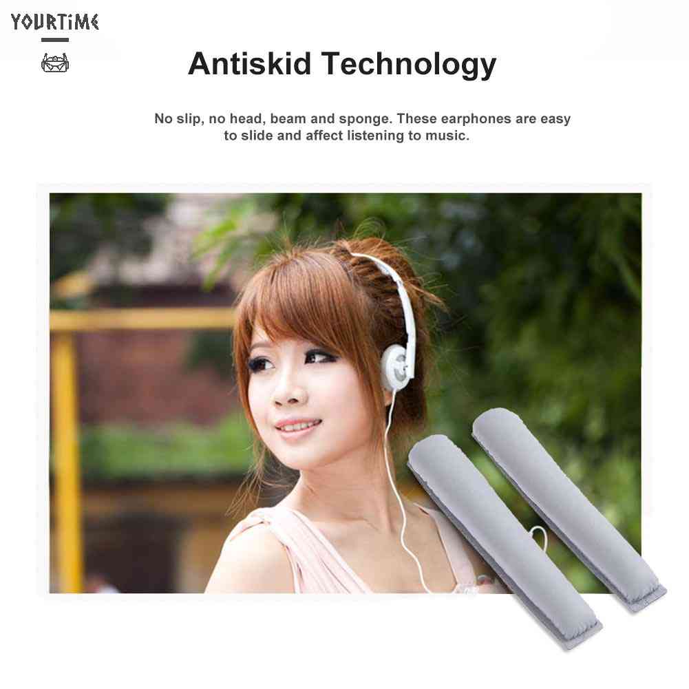 Set 2 Đệm Xốp Mềm Bọc Đầu Tai Nghe Cho Sennheiser PX100 PX200