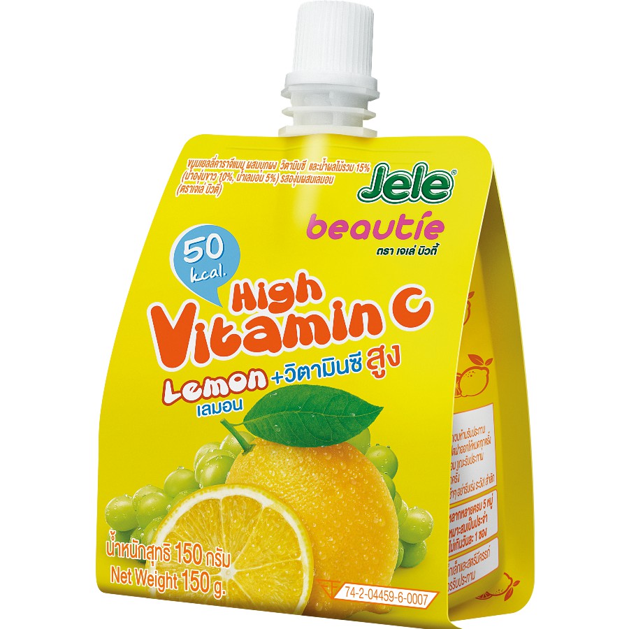 Combo 10 Nước Trái Cây Thạch Jele Beautie 150g + Tặng 2 Gói Double Jelly