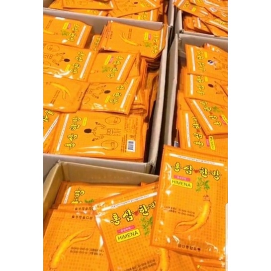 Miếng cao dán hồng sâm Hàn Quốc chính hãng | BigBuy360 - bigbuy360.vn