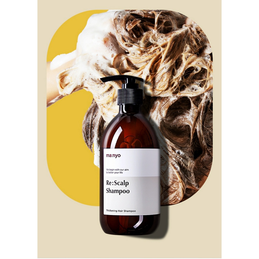 Dầu gội gừng MANYO RE:SCALP SHAMPOO 500ml