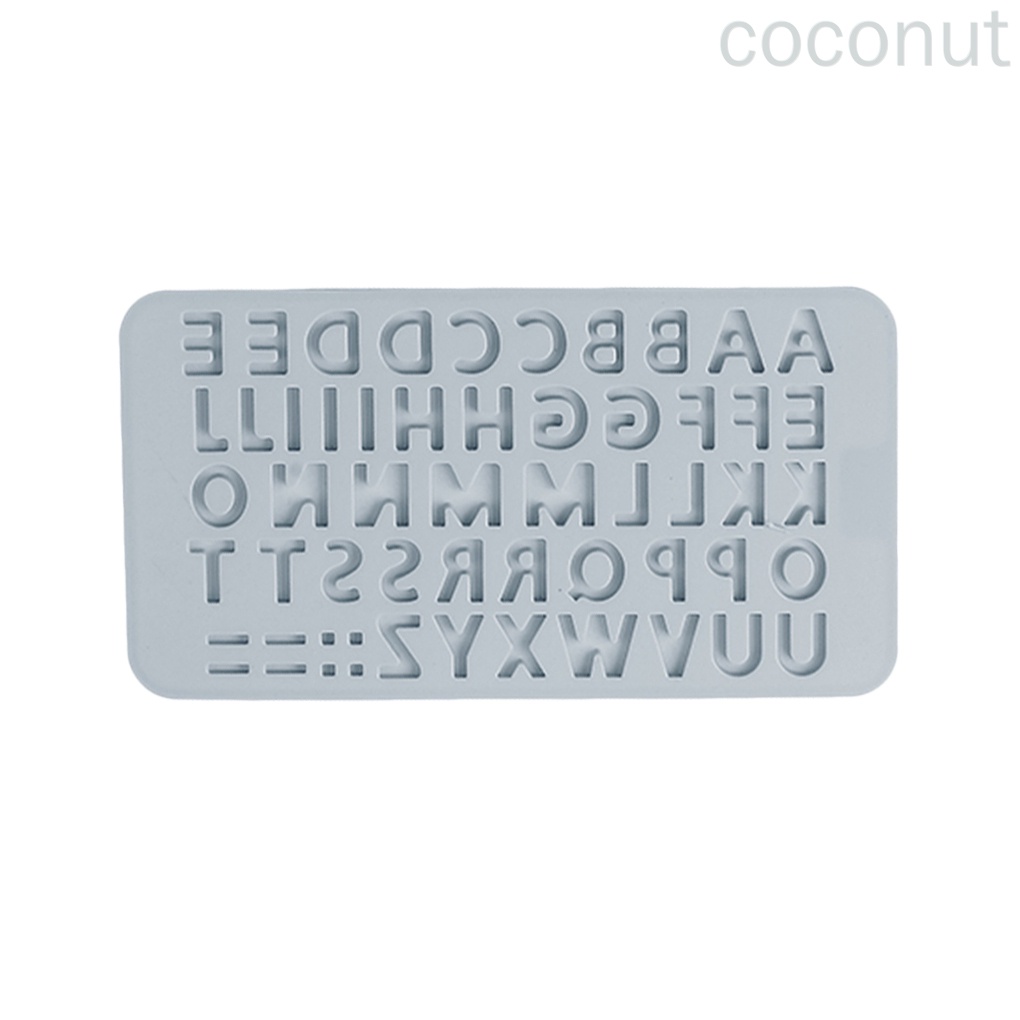 Khuôn Silicon Làm Bánh / Sô Cô La Hình Chữ Cái Capital