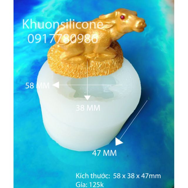Khuôn silicon 12 con giáp