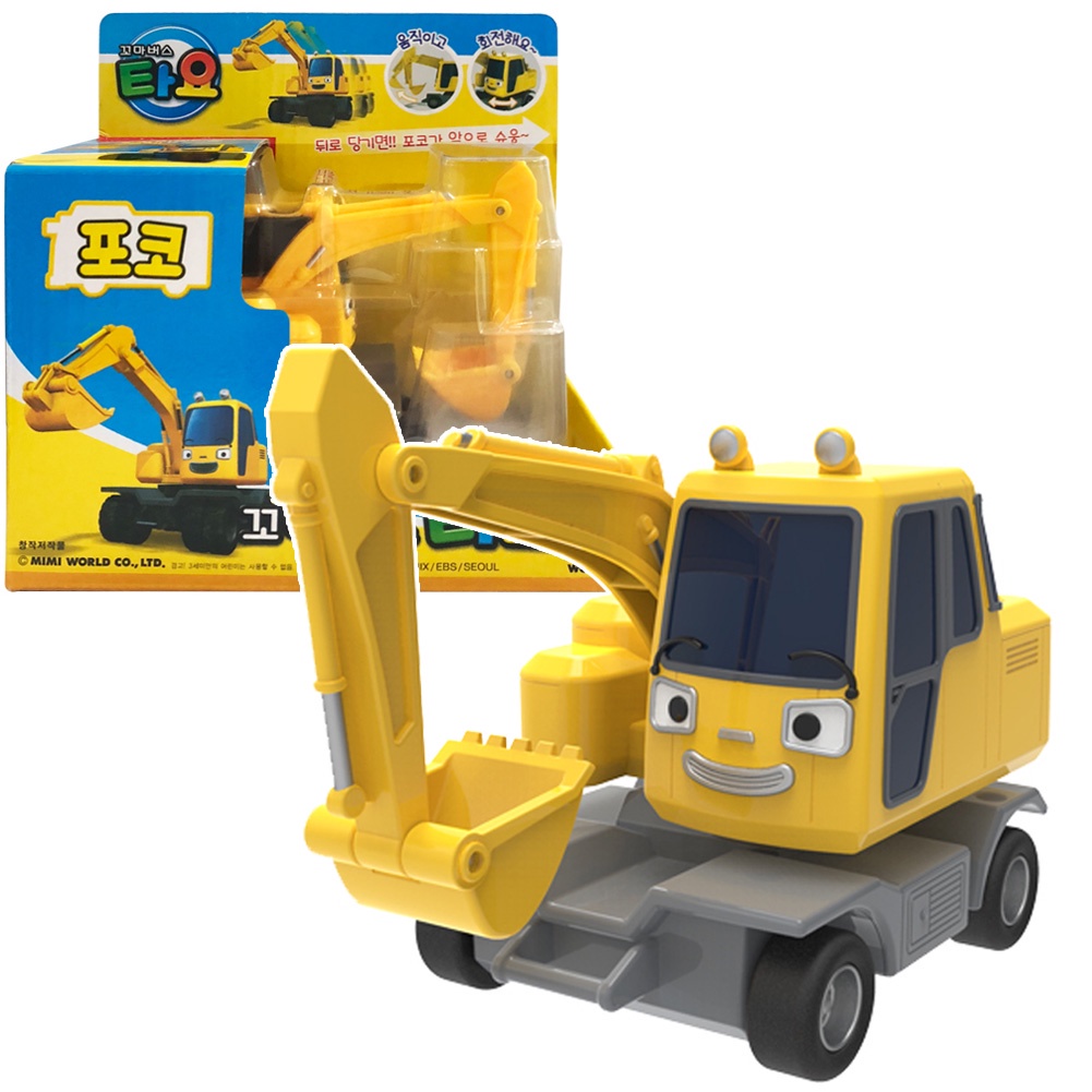 ★Little Bus Tayo★ Poco  Đồ chơi xe buýt loạt xe buýt chở bạn bè của Tayo dành cho trẻ sơ sinh