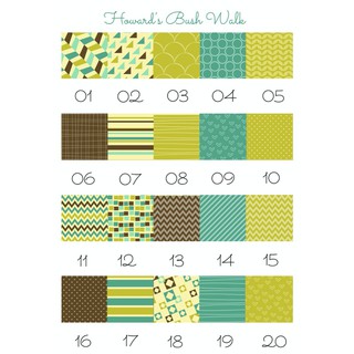 Howard - Giấy hoạ tiết scrapbook, exploding box, thiệp