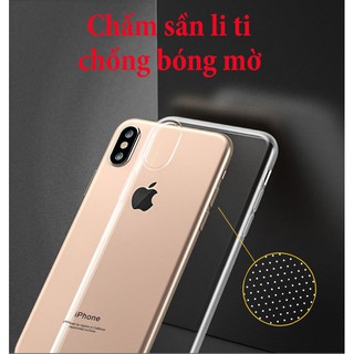 Ốp Lưng Iphone Silicon Siêu Mỏng Trong Suốt