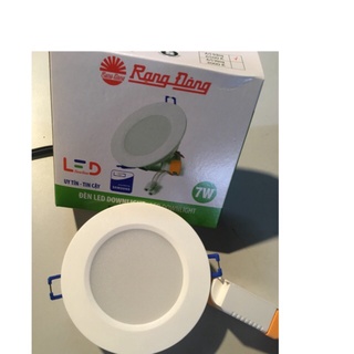 Đèn led âm trần rạng đông 7w .