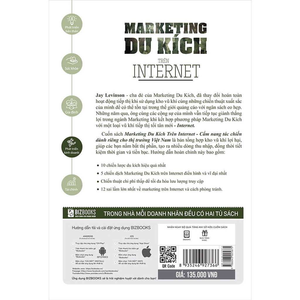 Sách - Marketing Du Kích Trên Internet - Cẩm Nang Tác Chiến Dành Riêng Cho Thị Trường Việt Nam