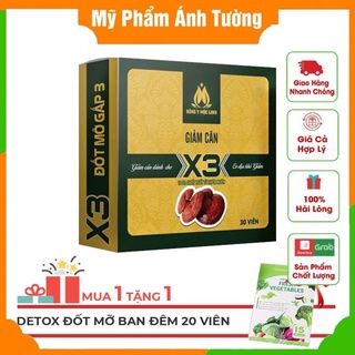   CHÍNH HÃNG  Giảm Cân Slim X3 Đông Y Mộc Linh Viên Uống Giảm Cân Nhanh Cấp Tốc Trà Thảo Mộc Không Phải Thuốc Giảm Cân 