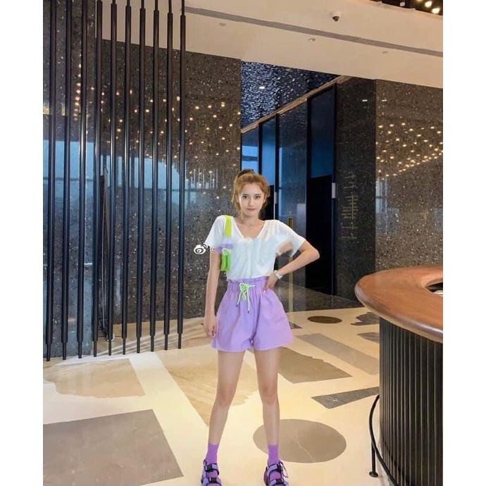 Quần Short Chất Đũi - Hàng y hình 100%