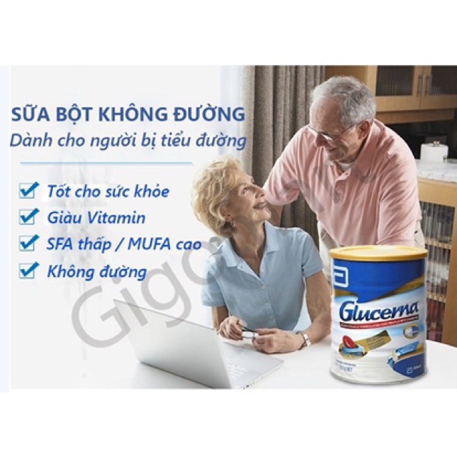 Sữa bột dành cho người tiểu đường Glucerna 850g Úc - ĐỦ BILL, DATE XA