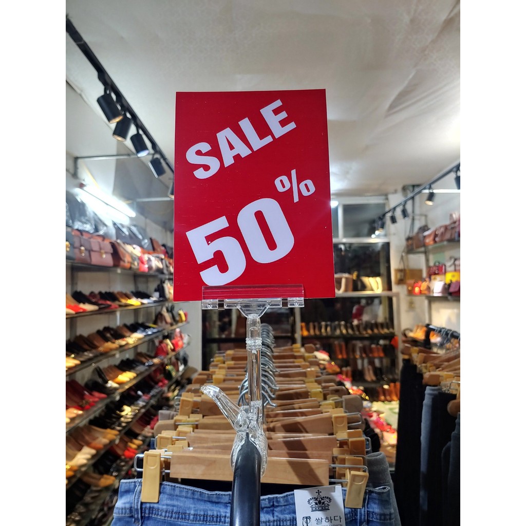 [FREESHIP]  KẸP GHI GIÁ XOAY 360 ĐỘ, KẸP BẢNG GIÁ, KẸP SALE, KẸP KHUYẾN MẠI&lt; chỉ có kẹp không bao gồm biển &gt;