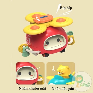 Đồ chơi con quay spinner 4 trong 1 hình máy bay vui nhộn - lakids - ảnh sản phẩm 6