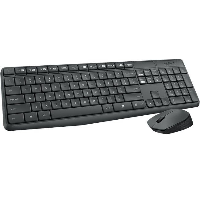 Bộ bàn phím chuột không dây Logitech MK235