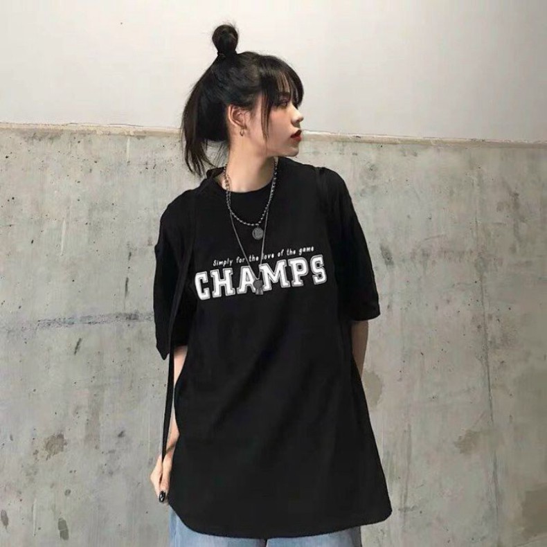 Áo Thun tay lỡ Tshirt Nữ Nam Unisex Chất Vải Thun Cotton