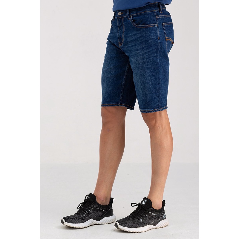 Quần short jeans nam form vừa , phong cách trẻ trung, năng động thoải mái John Henry - SP22SS02-JN