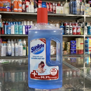 Nước Lau Sàn Sunlight diệt khuẩn hương biển xanh 1 Kg
