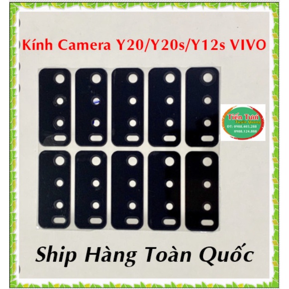 Kính camera + vành y20/Y20s/Y12s vivo