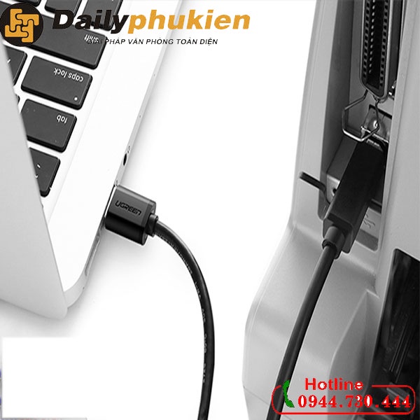 Cáp USb kết nối máy tính với máy in 1.5m UGREEN 10845 dailyphukien