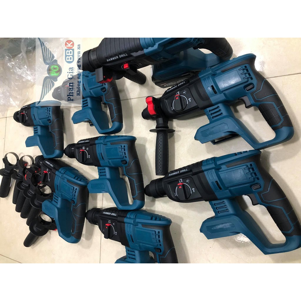 Thân máy khoan đục bê tông dùng pin 3 chức năng 188V BOSH