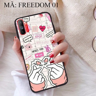Ốp lưng Realme C3 viền dẻo TPU BST Phong Cách Tự Do