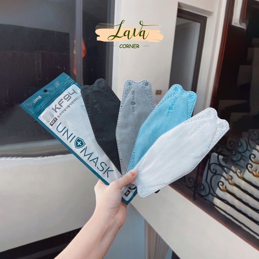 Set 10 Chiếc Khẩu Trang 4 Lớp KF94 Mask Chống Bụi Mịn Và Kháng Khuẩn Hàng Cao Cấp
