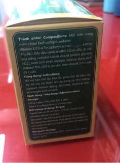 Vitamin E 400 hộp 100 viên
