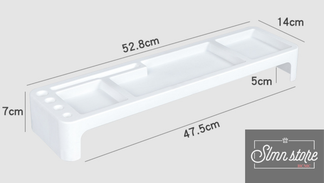Khay bàn phím nhựa, kệ đựng văn phòng phẩm tiện lợi, gọn gàn, ngăn nắp. SD1_KhayBPnhua