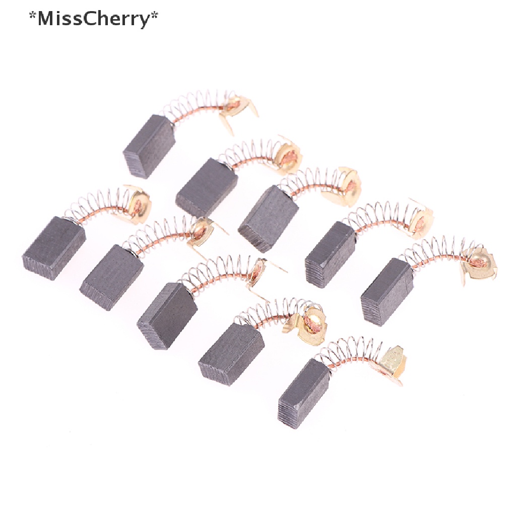 Set 10 chổi than 6 * 10 * 17mm chất lượng cao chuyên dụng cho máy mài góc