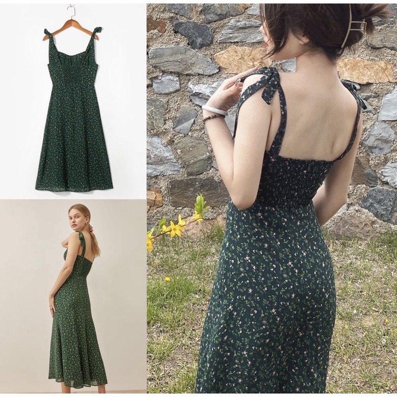 Order 15 ngày- Đầm hoa form dài #503