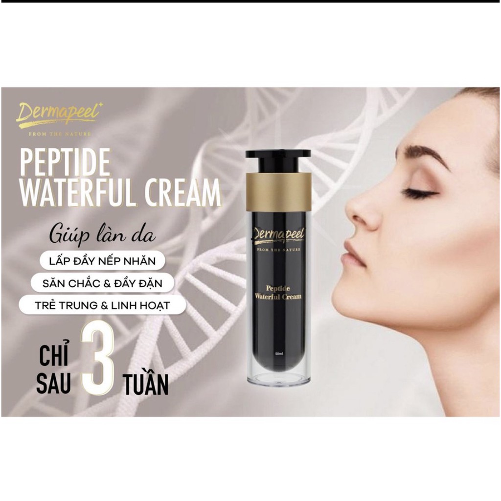 Kem dưỡng Dermapeel Peptide – Dermapeel Peptide waterful Cream Chống lão hóa da Hàn Quốc 50ml | BigBuy360 - bigbuy360.vn