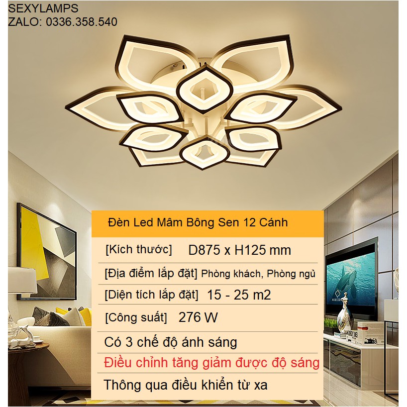 Đèn Trần Phòng Khách, Phòng Ngủ, Phòng Trẻ Em, Chung Cư Cao Cấp Đẹp