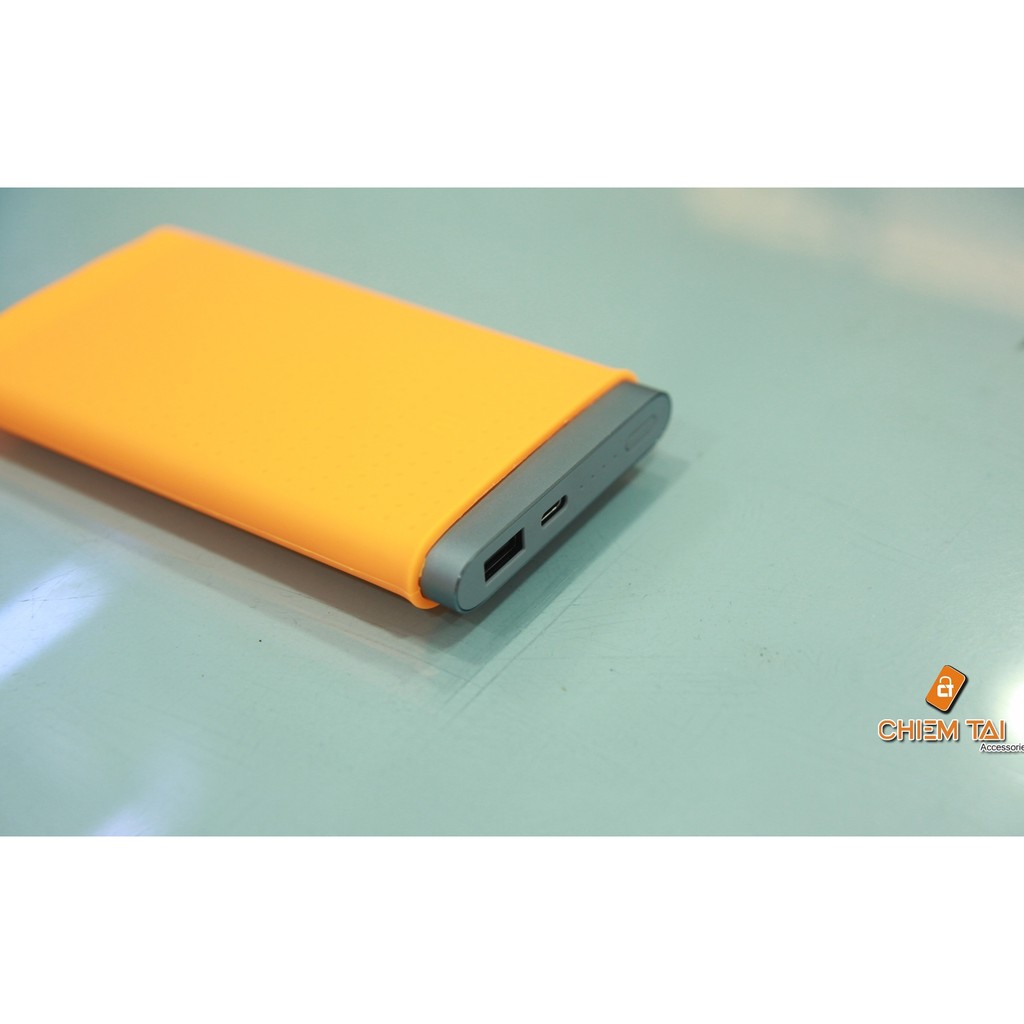 Bao silicon pin sạc dự phòng Xiaomi 10000 mah Pro