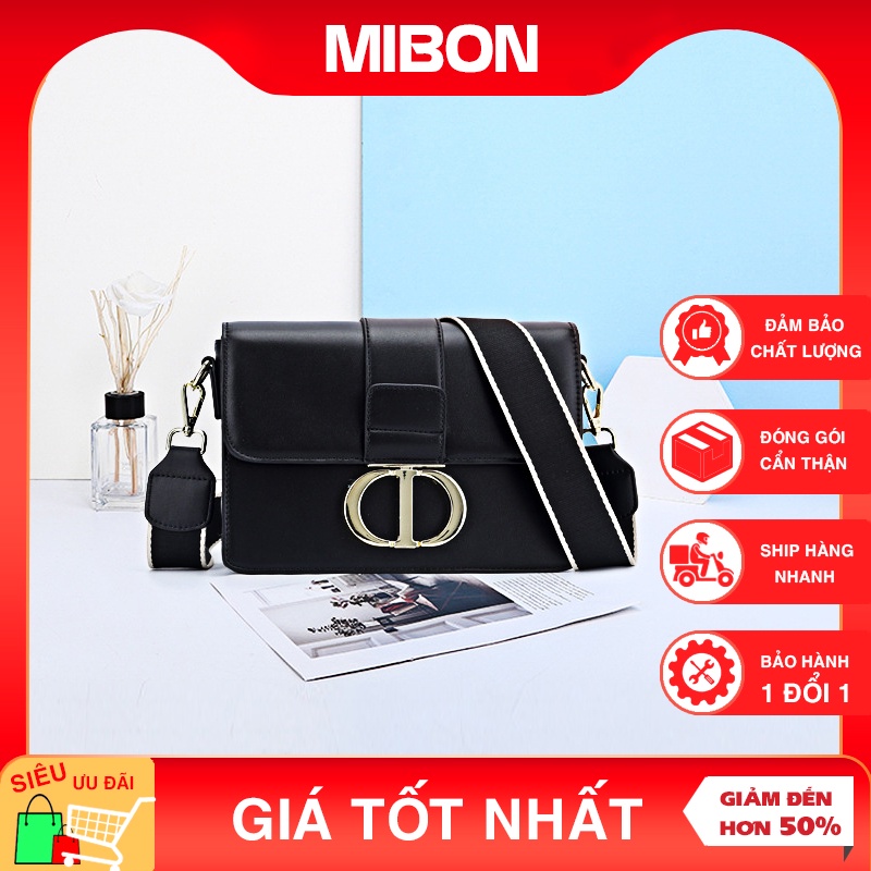 Túi xách nữ, túi đeo chéo đeo vai CD phong cách lịch sự sang trọng nhà Mibon