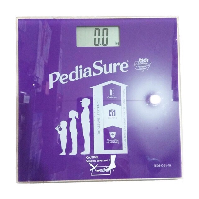 [ cân chính xác] cân điện tử, cân sức khoẻ kèm pin, hk từ pediasure