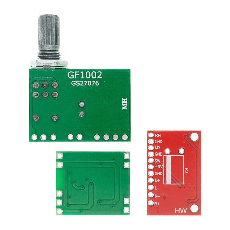 Bảng Mạch Khuếch Đại Âm Thanh PAM8403 2 * 3 W 2.5-5V USB Chất Lượng Cao