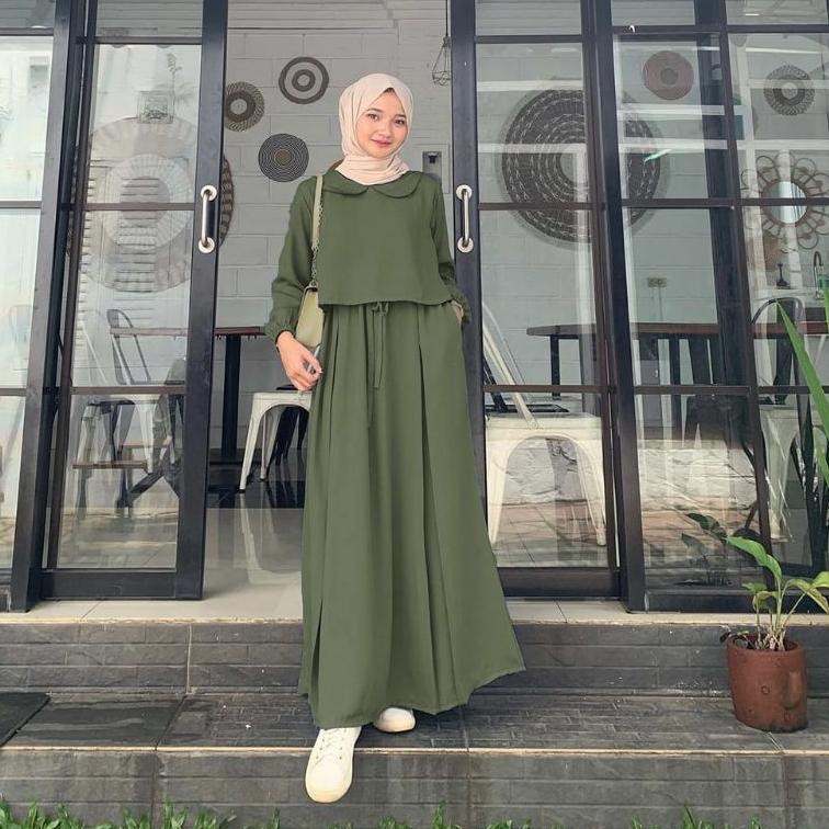 Hurry Up To Buy Chiếc Váy Thanh Thiếu Niên Mới Nhất / Váy maxi Zayra / Váy Tuổi Teen / Áo Choàng / Thời Trang Nữ Đương Đại.