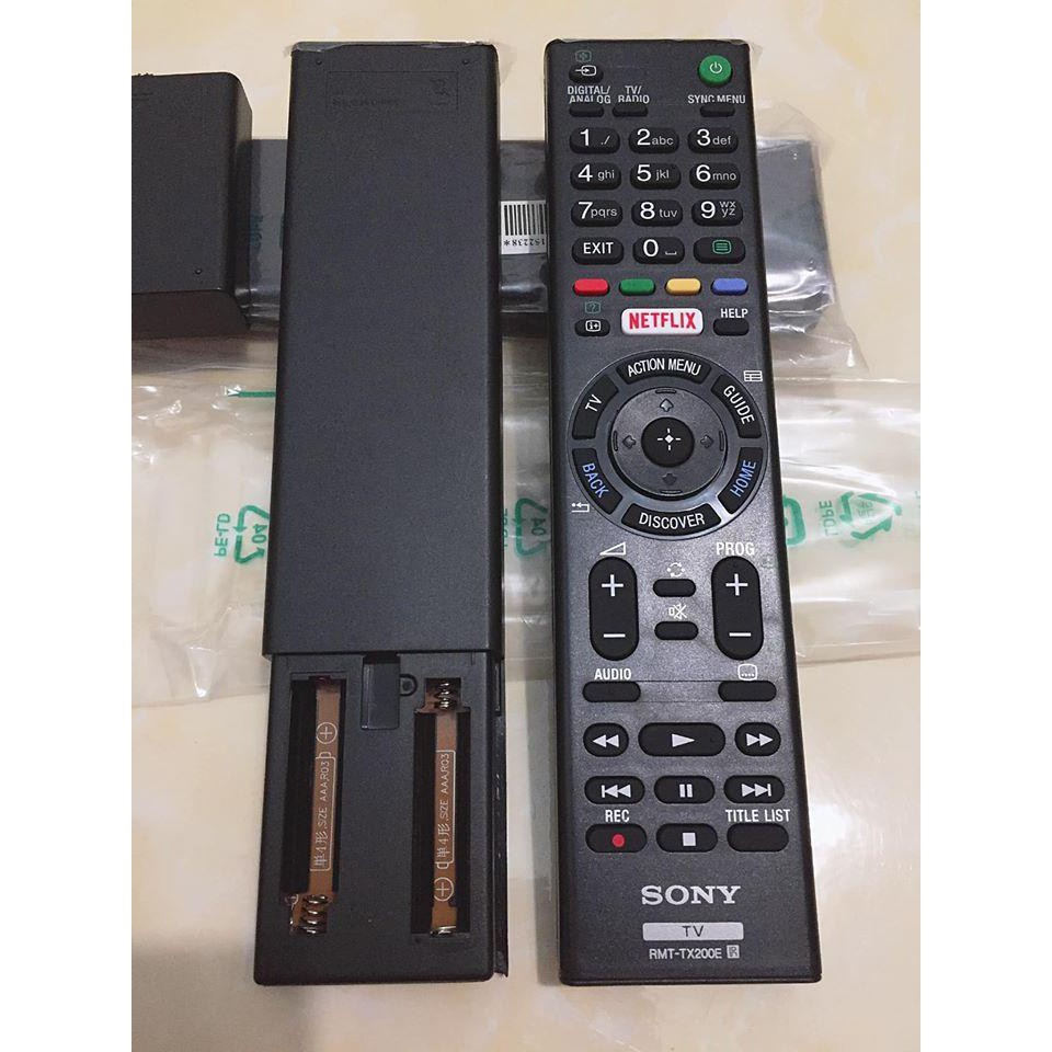 Remote Điều Khiển Smart TV, Internet TV, TV LED SONY RMT-TX200E TX100 TX200 (TẶNG PIN)