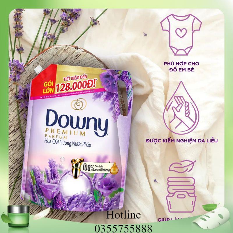 Nước Xã Vải Downy Hoa Oải Hương Nước Pháp Túi 2.2 L