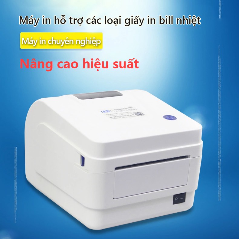 Máy in đơn máy in mã vạch máy in hóa đơn máy in tem chuyên in giấy in bill nhiệt cao cấp IP-598  H233W*
