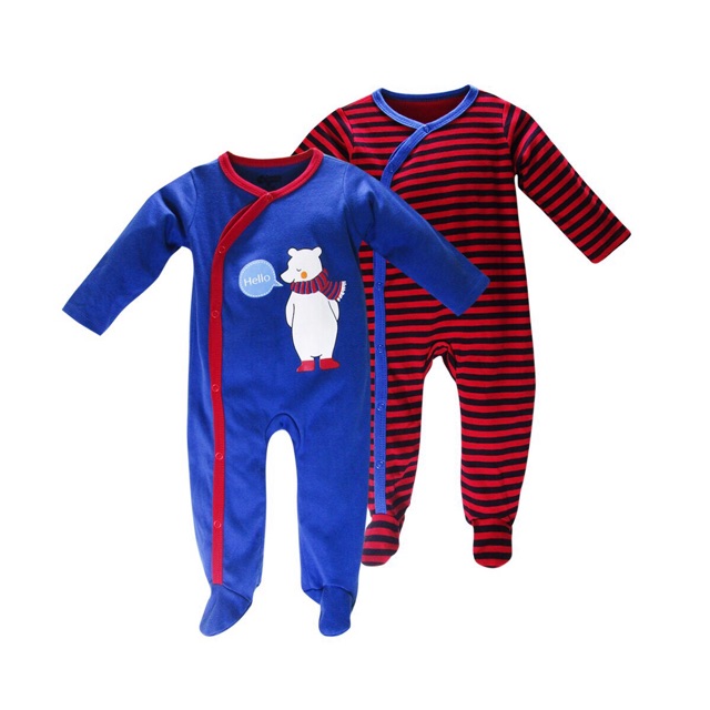 [NHẬP KIDTET hoàn 15% xu đơn 150k] Set 2 body Baby Gear xuất Mỹ