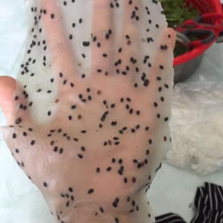 Bánh tráng nhúng mè đen 1kg