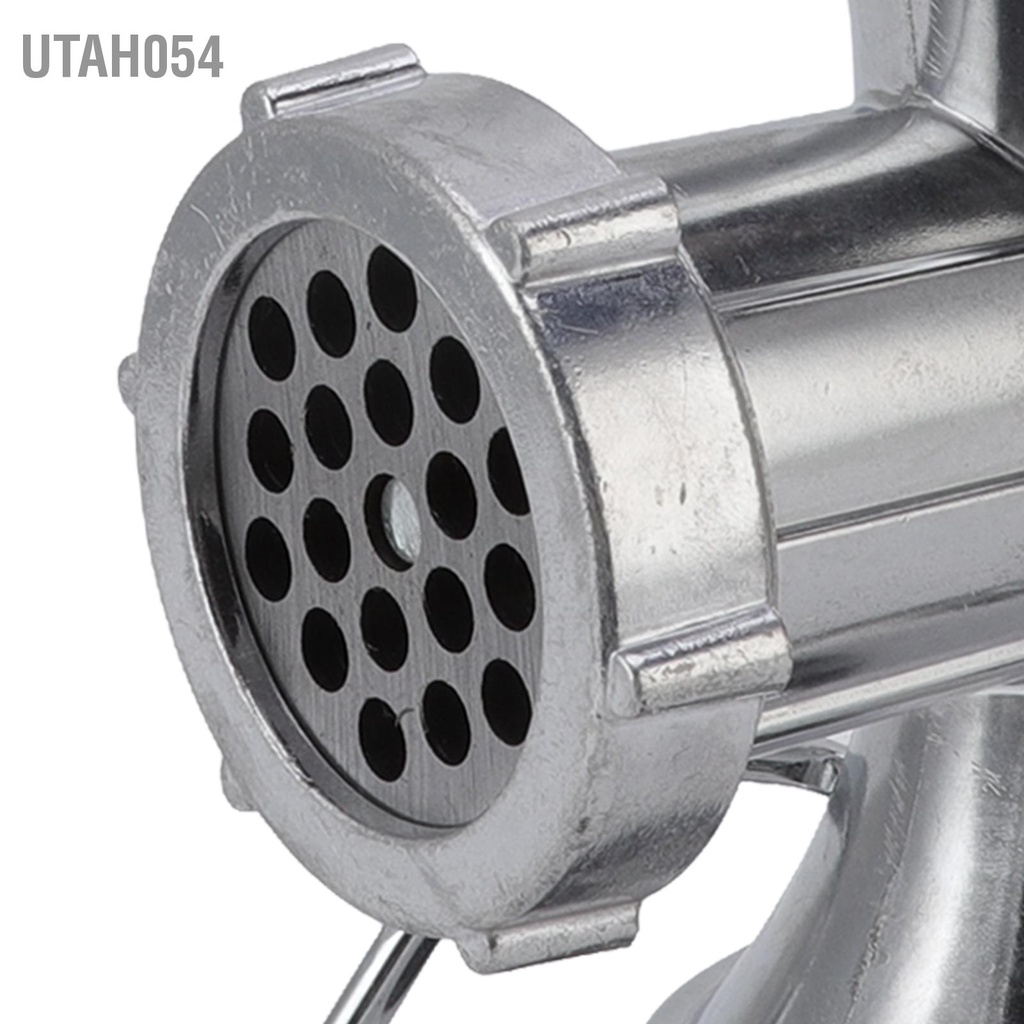 Utah054 Máy xay thịt bằng tay bạc Loại cốc hút hợp kim nhôm chiết rót xúc xích cho nhà bếp