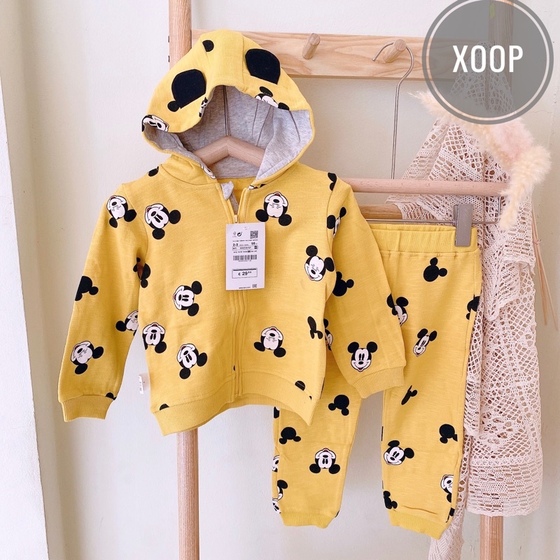 Xả !!! BỘ MICKY CHO BÉ TRAI BÉ GÁI SIÊU CHẢNH-Za-Ra (86-116CM) Shop Phúc Yến