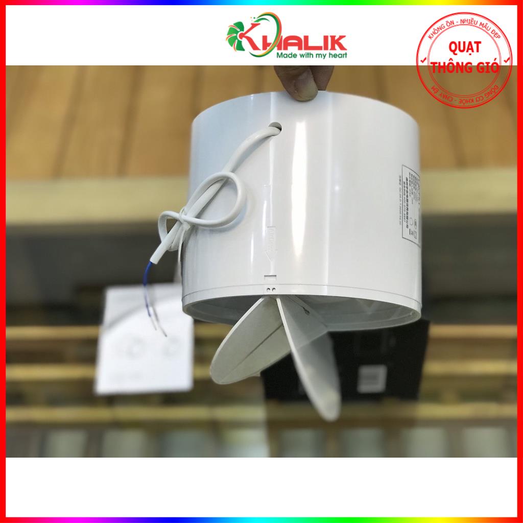 💎Tổng kho KHALIK💎 Quạt thông gió đường ống đồng trục có nắp che LAVFILL LFI-09SI / 13SI