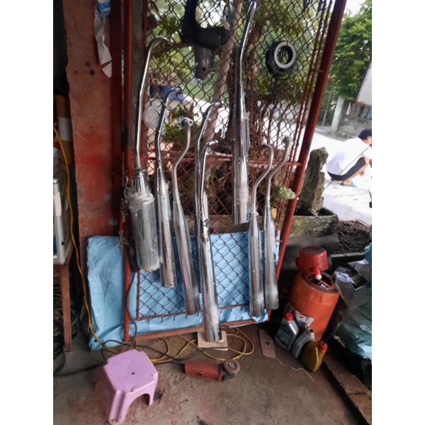 Bô  Tân Hòa đít vát móc căng móc nhẹ lắp cho wave  A.S.RS. 100cm3