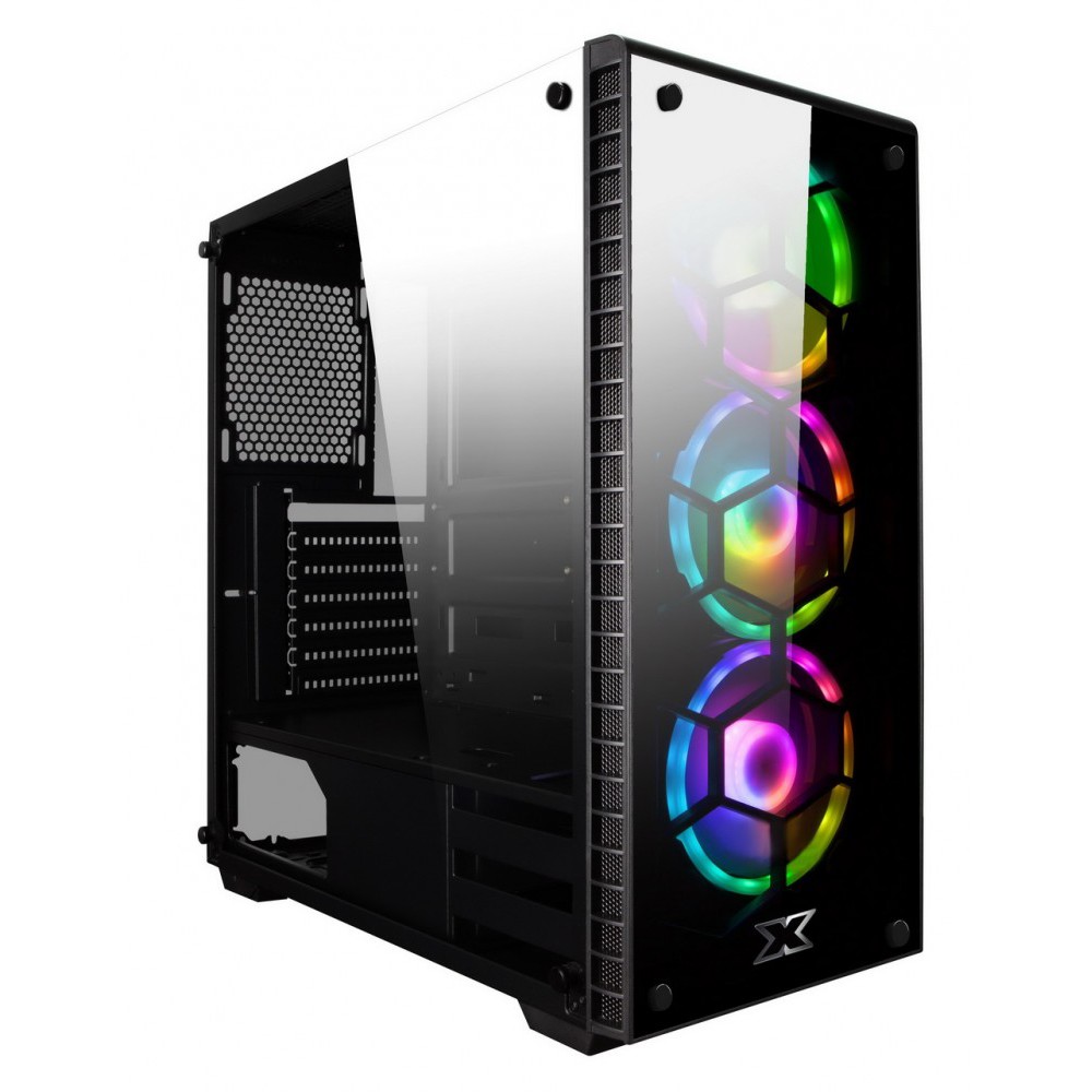 CASE XIGMATEK VENOM (EN41497) – GALAXY II ESSENTIAL – EN42104 – (AX120) – RGB: HUB FAN (PACK x3, CONTROLLER, POWER HUB)