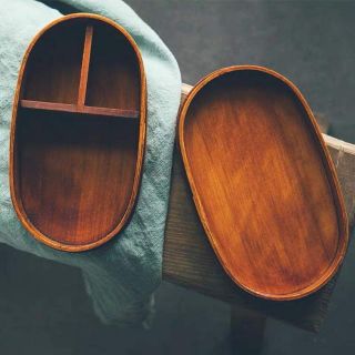 Hộp cơm gỗ bento Nhật Bản