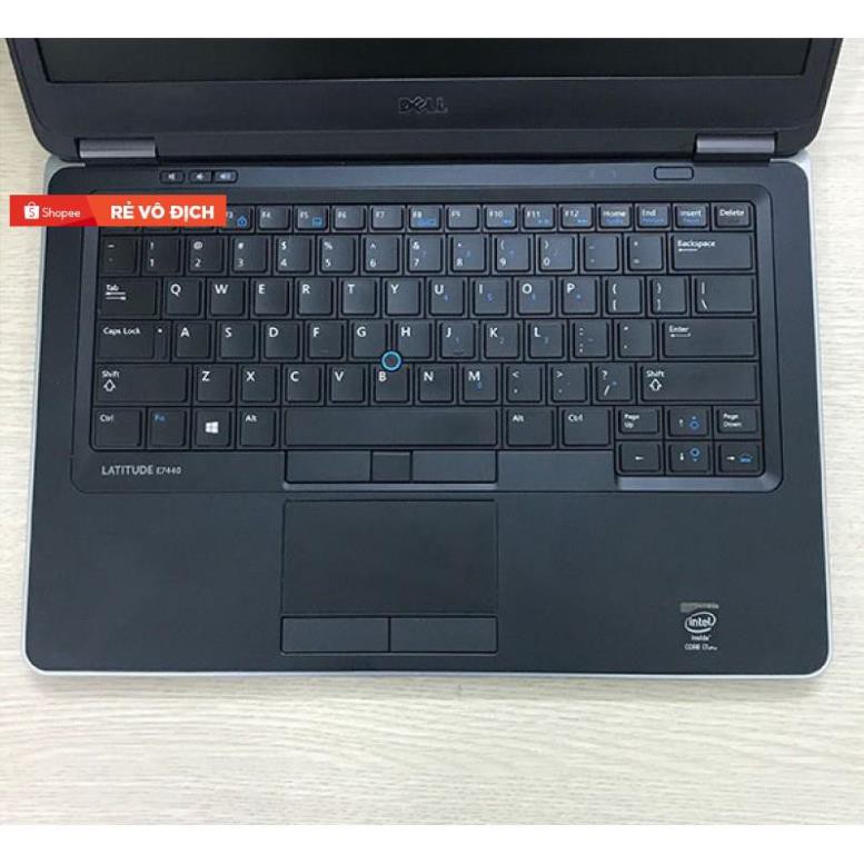 Laptop Dell E7440, Core i7 4300U, Ram 4g, SSD 128g, Pin 2h, new 98%
