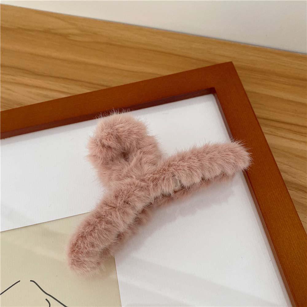 Kẹp Tóc Móng Vuốt Màu Trơn Thời Trang Thu Đông Cho Nữ 2life