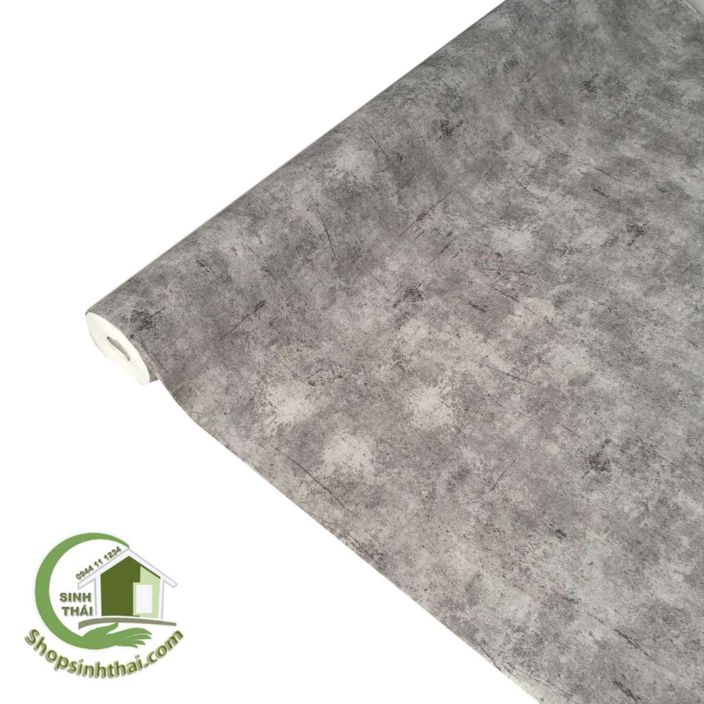 Giấy dán tường giả xi măng bê tông -  - không có keo